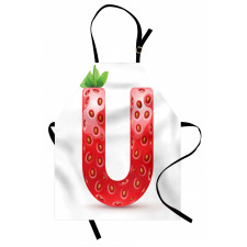 Fresh Fruit Letter U Apron