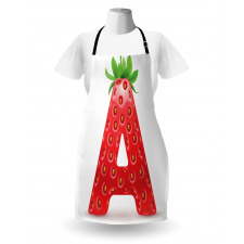 Fun Strawberry Theme Apron