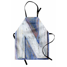 N from Alphabet Apron