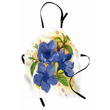 Hibiscus Exotic Art Apron