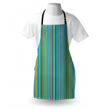 Retro Thin Stripes Apron