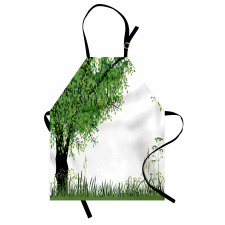 Tree Grass Summer Apron