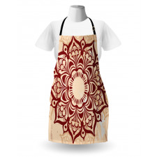 Round Cultural Ornament Apron