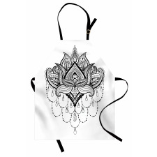 Lotus Flower Culture Apron