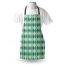 Abstract Oval Shape Apron