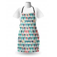 Triangle Hexagons Apron