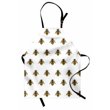 Honey Maker Insect Pattern Apron