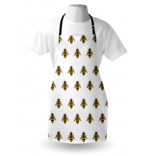 Honey Maker Insect Pattern Apron