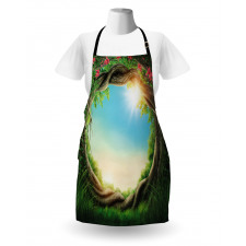 Enchanted Forest in Spring Apron