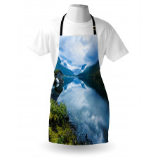 Wooden Cabins Norway Apron