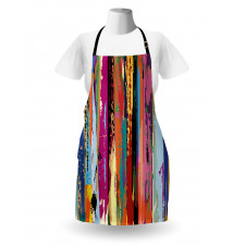 Vibrant Rainbow Design Apron