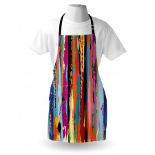 Vibrant Rainbow Design Apron