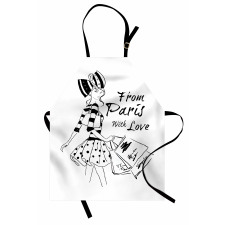 Love Fashion Girl Apron