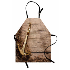 Nautical Anchor Fishing Net Apron