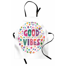 Word Art Positive Apron