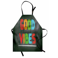 Blackboard Colorful Apron