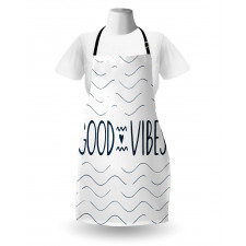 Sea Love Heart Apron