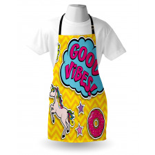 Unicorn Donut Fun Apron