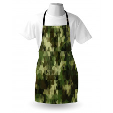 Abstract Camo Pattern Apron