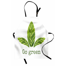 Eco Concept Green Leaves Apron