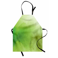Grunge Watercolor Blurred Apron