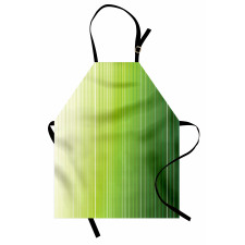 Ombre Color Stripe Digital Apron