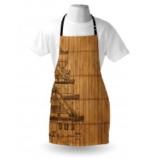 Building on Bamboo Pipes Apron