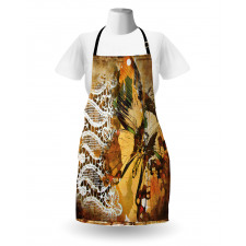 Butterfly and Lace Ornate Apron