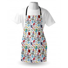 School Student Supplies Apron