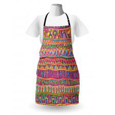 Watercolor Motif Apron