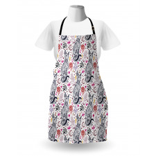 Gothic Magic Icons Apron