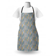 Abstract Retro Design Apron