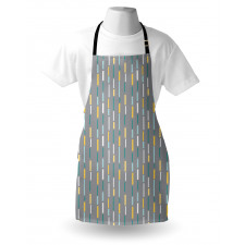 Abstract Retro Design Apron