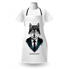 Business Animal in Suit Apron