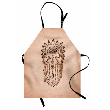 Animal in Bonnet Apron