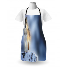 Carnivore Canine in Snow Apron