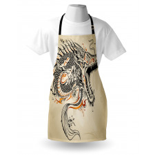 Doodle Creature Apron