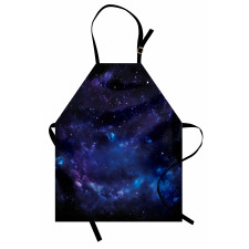 Space Illustration Galaxy Apron