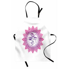 Celestial Elements Floral Apron