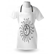 Tribal Star Moons Apron