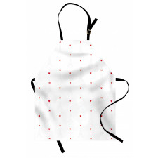 Hearts Bowties Apron