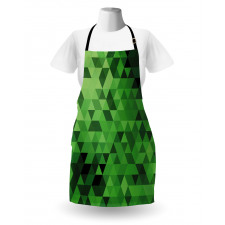 Triangles Abstract Mosaic Apron