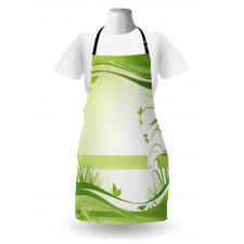 Abstract Fresh Nature Apron