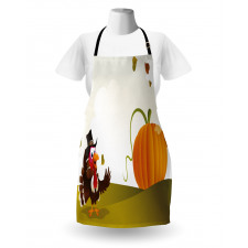 Happy Pilgrim Theme Apron