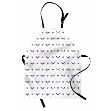 Winking Eyes Hearts Apron