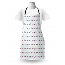 Winking Eyes Hearts Apron