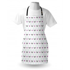 Winking Eyes Hearts Apron