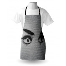 Dramatic Woman Look Apron