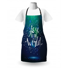 Calligraphy Joy to World Apron