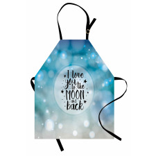 Stars Typography Dreamy Apron